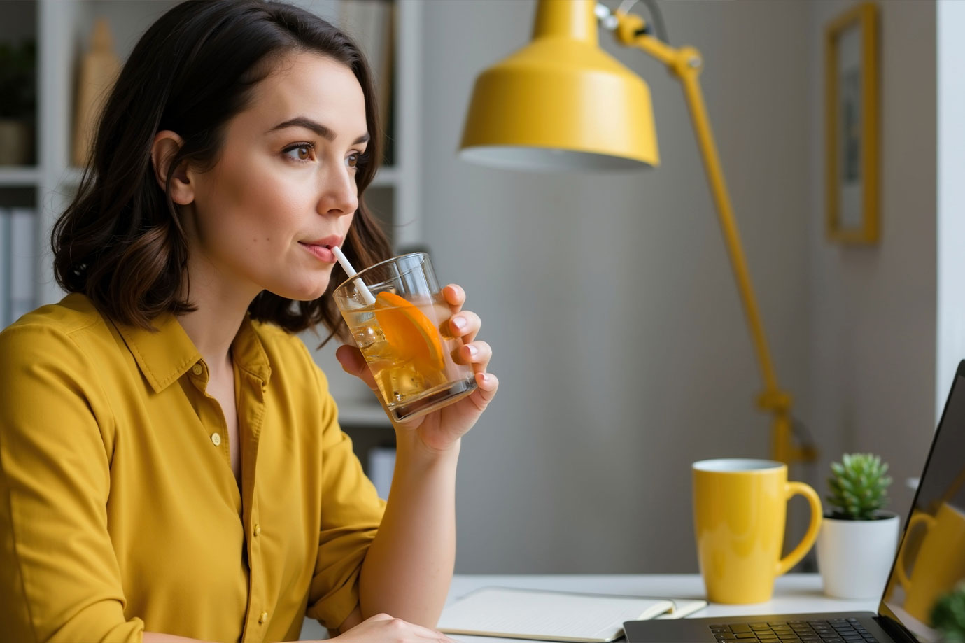 woman_drinking